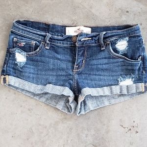 Hollister denim shorts